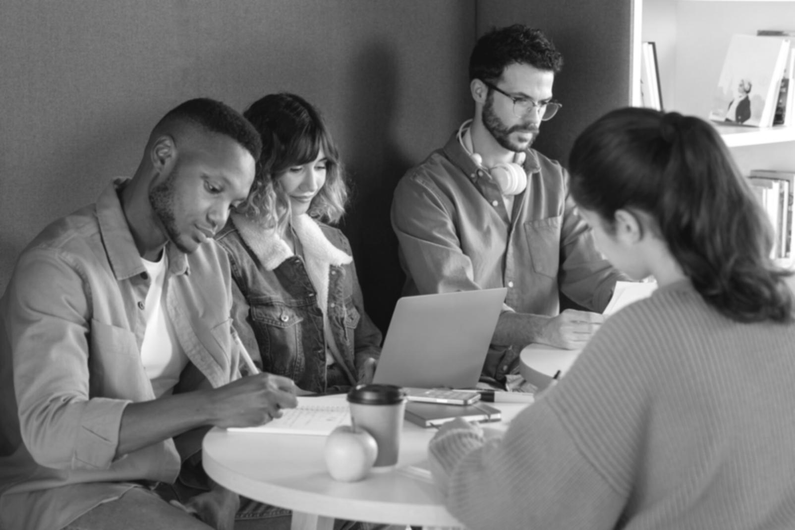 Professional learning environment with financial documents and analysis tools