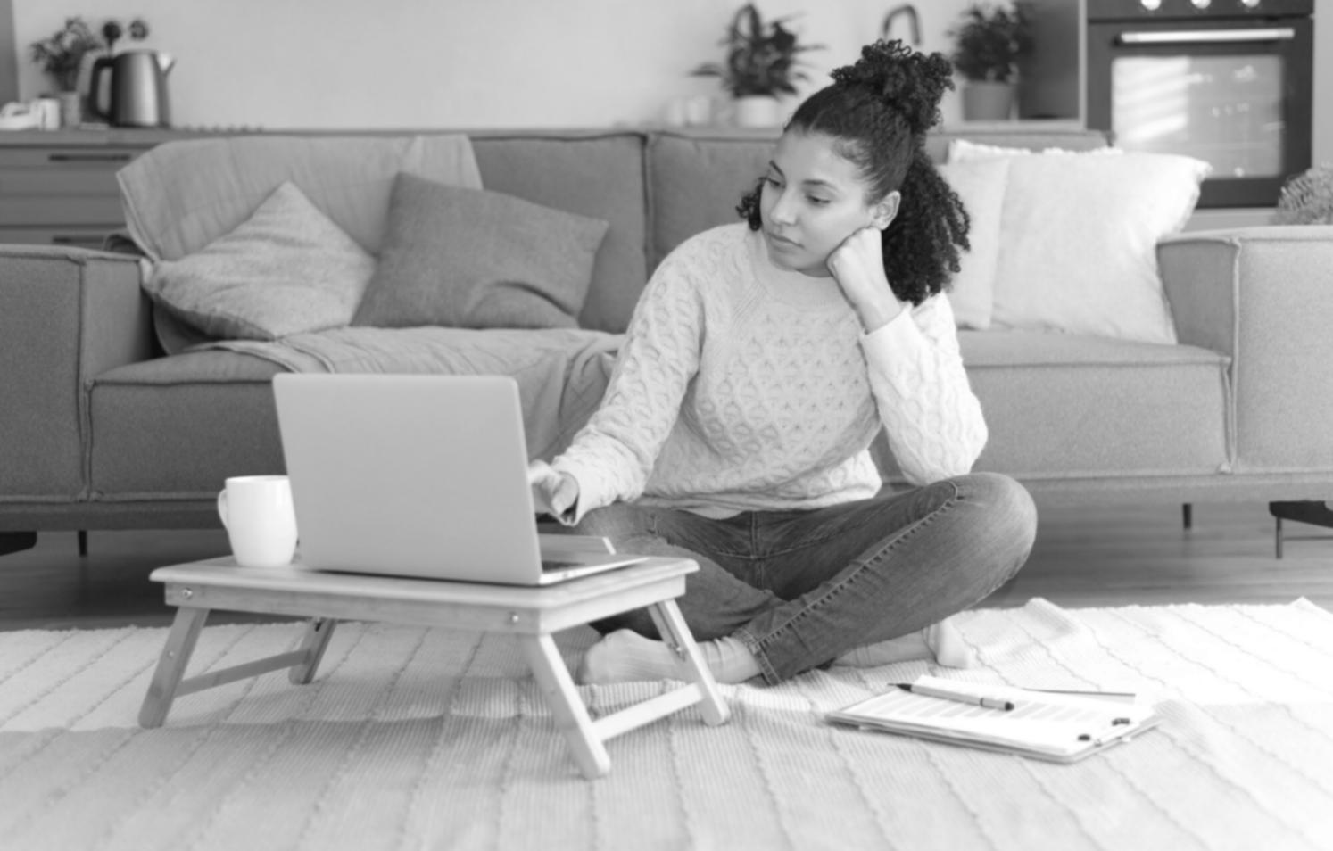 Professional working on budget performance analysis